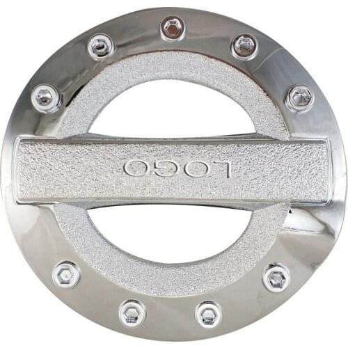 For Honda Fit Jazz 2001 2003 2004 2005 2006 2007 2008 ABS Chrome Car accessories Styling Auto Oil Fuel Tank Cover