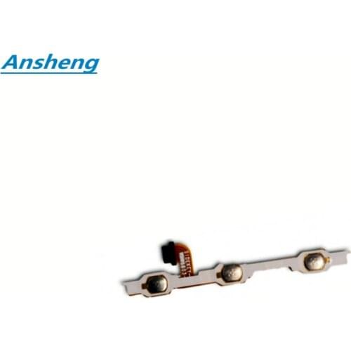 Ansheng power Button on/off & Volume up/down Buttons flex cable for Gionee GN700W GN700T Fly iQ441 Microphone