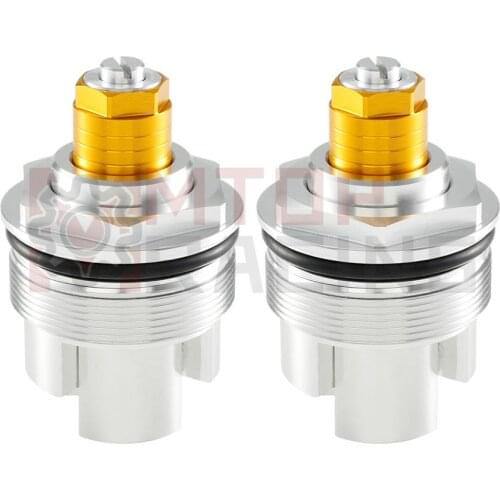 Preload Fork Caps For Yamaha YZF R6 2006 2007 Adjustable Fork Bolts OEM 2C0-23111-00-00 Silver Gold
