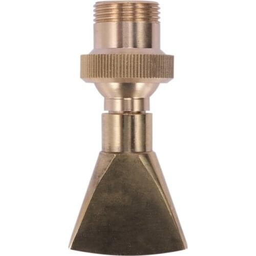 1/2 Inch DN15 and 3/4 Inch DN20 Brass Water Fountain Nozzle Spray Sprinkler Head Garden Landscape Fountain Garden Pond Decoratio