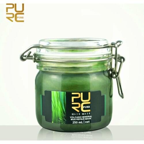 PURC Hair mask hair care products 250ml volcanic mineral mud repair mask repair damaged hair make hair smooth and shine