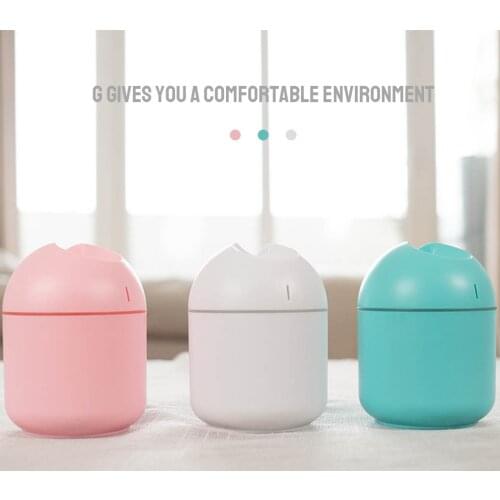 Mini Air Humidifier Car Home Desktop Portable USB Air Diffuser ABS Silicone Anti-dry Low Noise 200ml Capacity Humidifier