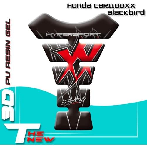 Motorcycle Tank Sticker Decals Tank Pad Fish Bone Sticker For Honda CBR1100XX Blackbird 1996 - 07 97 98 99 10 01 02 03 04 05 06