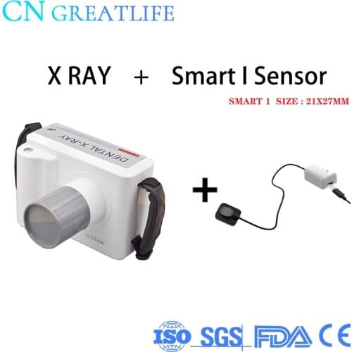 New High Frequency Portable Dental X Ray Machine Dental RVG Sensor X-ray with HDR 600A Sensor