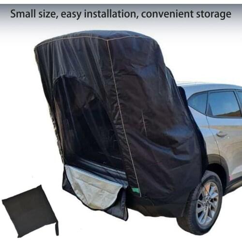 Trunk Tent Waterproof SUV MPV Car Tail Tent Portable Universal Self-driving Car Tabernacle For Self-driving Travel Camping