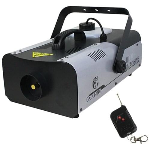 Stage Smoke Machine Wireless 1500W Smoke Machine Remote Control Fog Machine for Wedding Bar