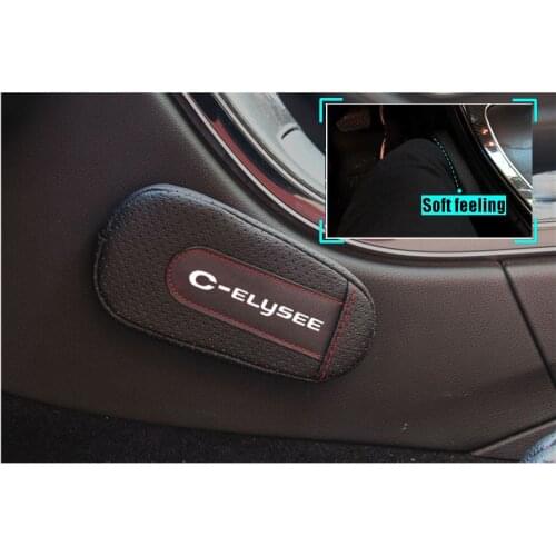 Stylish and comfortable Leg Cushion Knee Pad Armrest pad Interior Car Accessories For Citroen C-elysee