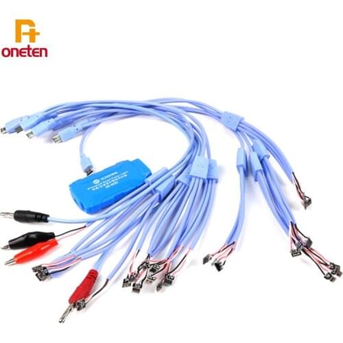 SUNSHINE SS-905D Smart Battery Power Line Automatic Recognition Battery Line For iphone huawei VIVO OPPO Motherboard Repair