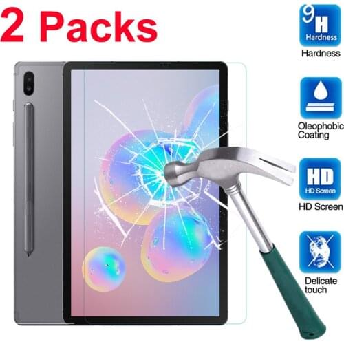 2 Packs Tempered Glass Screen Protector For samsung galaxy tab s6 lite 2020 Screen Film For Galaxy Tab SM-P610 SM-P615 10.4 inch