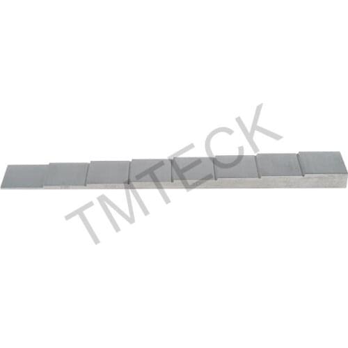 1-8mm 7075ALUMINUM 8 Step Calibration Block for Ultrasonic Thickness Meter