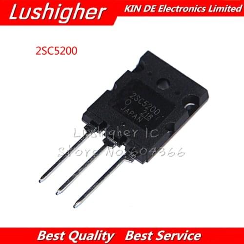 5PCS 2SC5200 TO-3PL SC5200 New Original