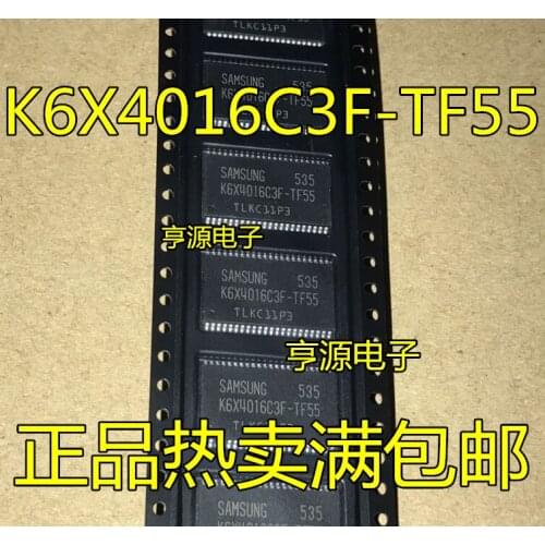 5pieces K6X4016C3F K6X4016C3F-TF55 TSOP44
