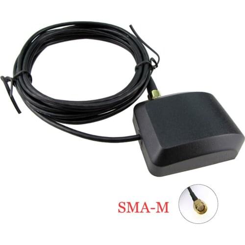 3M Meter SMA Male GPS Antenna Active Antenna 1575.42MHz Extension Cable Connector for Car Dash DVD GPS Navi Stereo Head Unit