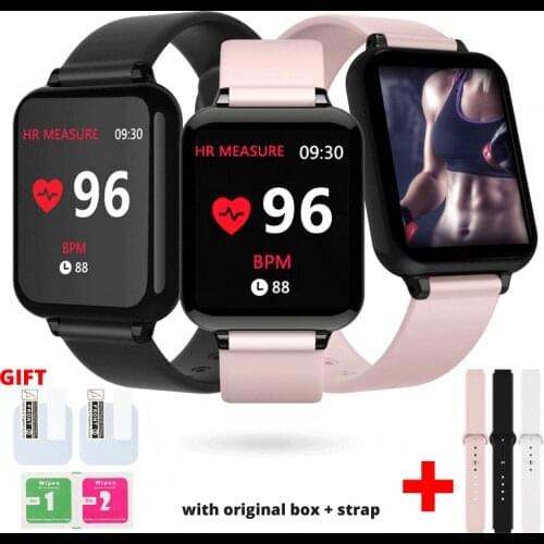 B57 Waterproof Sports Smart Watches For iphone Phone Smartwatch Heart Rate Monitor Blood Pressure Functions For Women Men Child