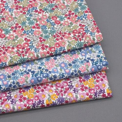 DIY Sewing Quilting Fat Quarters Material Tecido For Baby&Child Dress Textiles Leaf Animal Twill Cotton Fabric,Patchwork Cloth