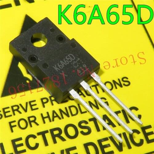 K6A60D TK6A60D 6A 600V MOSFET TO-220F plastic N channel new original Immediate delivery