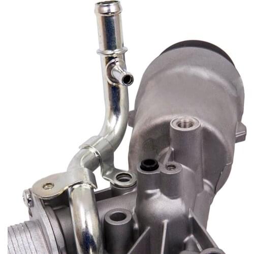 Engine Oil Cooler Filter Housing Assembly for Buick for Chevy 1.4L 2011-2019 Replaces 55566784 55593189 55565385