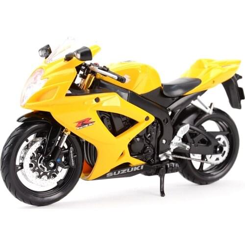 Maisto 1:12 Suzuki GSX-R600 Die Cast Vehicles Collectible Hobbies Motorcycle Model Toys