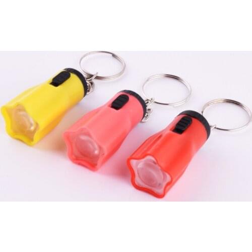 Small Flashlight With Keychain Mini Decorative Flashlight Light Torch DIY Hand Tool Flashlight For Kids Student Outdoor Lighting