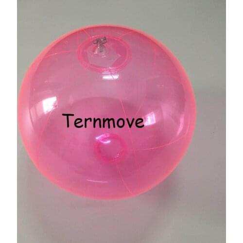 Inflatable Beach water Toys ball for games advertising transparent pvc hanging decoration Color Gallery Outdoor Fun Sport Toys