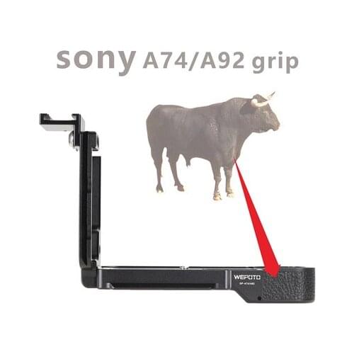 2019 new A7M4 a74 Quick Release L Plate/Bracket Holder hand Grip for Sony Alpha 7R4 IV ILCE-7RM4 A7R4 A9II A92 Arca-Swiss RRS
