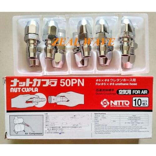 Original Nitto Worker 50SN 60SN 65SN 50PN 60PN 65PN Connector HI-CUPLA NITTO