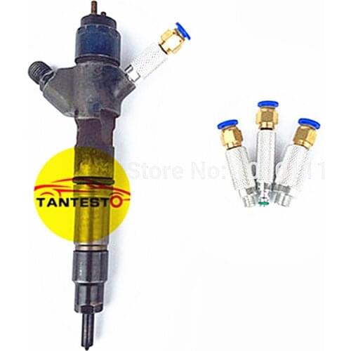 Simple Type 4PCS Common Rail Injector Diesel Oil Return Connector, Common Rail Injector Repair Tool