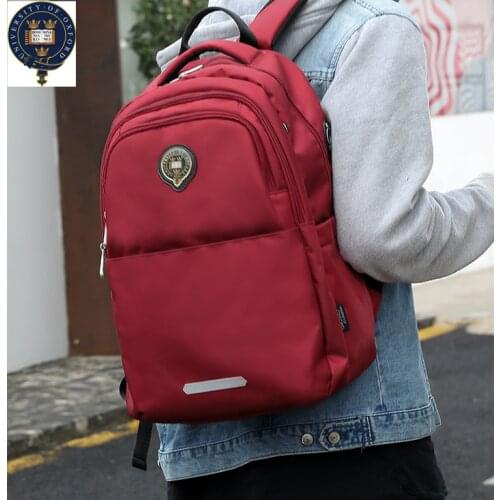 UNIVERSITY OF OXFORD middle CHILDREN Safety Casual School Bag Computer shoulder backpack portfolio for boys girls