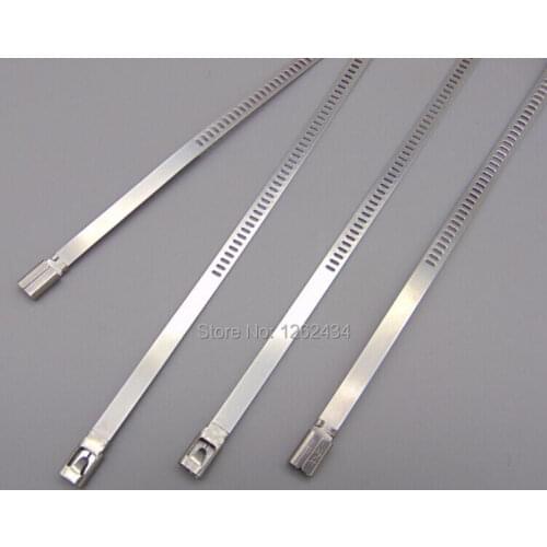 100pcs 7*600 STAINLESS STEEL CABLE TIES 7*600mm stainless steel tie bar