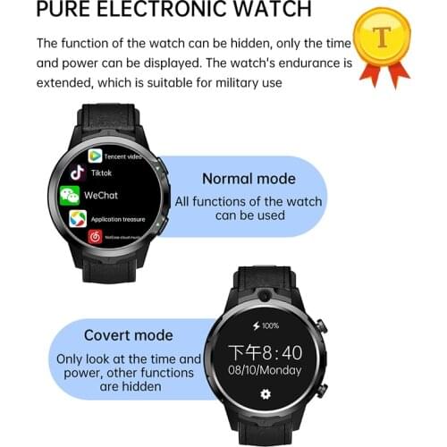2021 luxury Smartwatch Men Heart Rate relogio inteligente with 128gb GPS Tracker 4G SIM Card WiFi life Waterproof Sports watch
