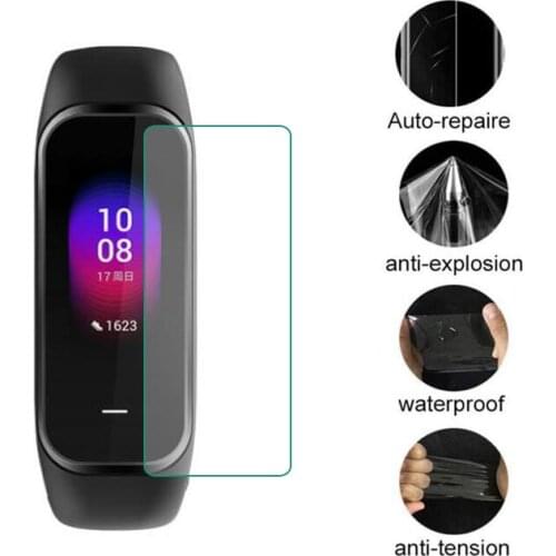 3pcs Wristband Clear Protective Film Guard For Xiaomi Hey+ 1S NFC Smart band Hey Plus Smartband Bracelet Screen Protector Cover