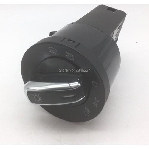 3BD941531 Chrome Headlight Switch For VW Passat B5 B5.5 Golf Bora JETTA MK4 New Beetle SHARAN Polo Seat Alhambra 3B0 941 531 15