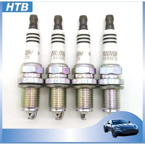 4pcs/lot BKR6EIX 6418 Iridium Spark Plug For BMW Suzuki Porsche Volvo Audi BKR6EIX-6418