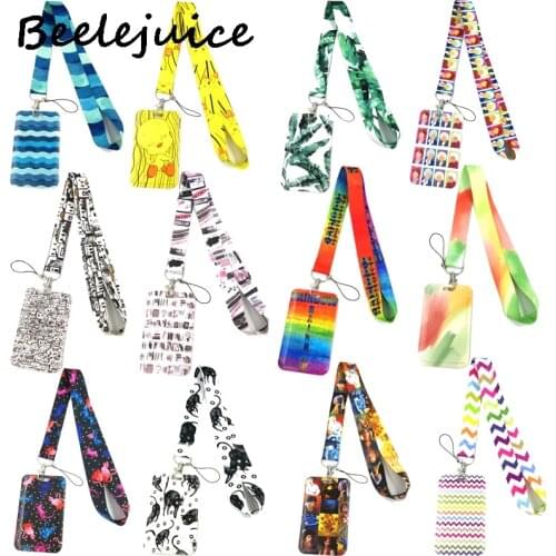 Key lanyard Car KeyChain ID Card Pass Gym Mobile Phone Badge Kids Key Ring Holder Jewelry Accessories Decorations