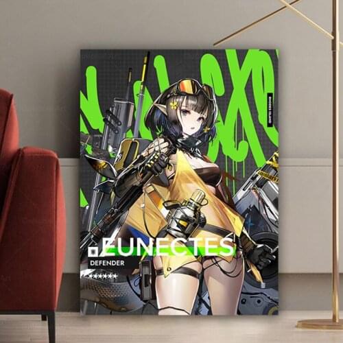 Eunectes Arknights Decoration Home Decor Canvas Painting Living Room Wall Art Pictures Posters Prints