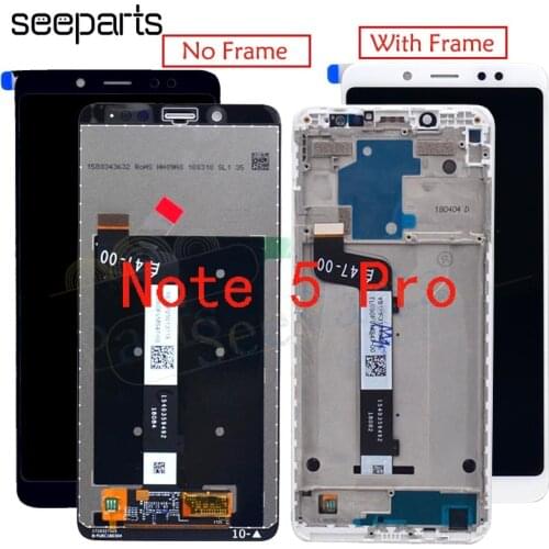 For Xiaomi Redmi Note 5 Pro LCD Display Note 5 Touch Screen Digitizer Assembly Replacement For Xiaomi Redmi Note5 5.99 Inch LCD
