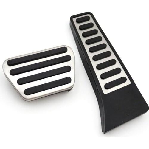 For Land Rover Range Rover 2005-2012 Stainless Steel Pads Brake Gas Pedal Foot Rest Pedal Pad Car Styling