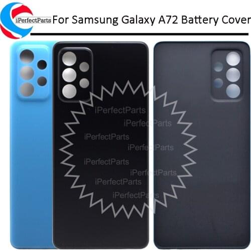 For Samsung Galaxy A72 A725 A725F SM-A725F/DS Housing Back Cover Case Rear Battery Door Chassis Housing For Samsung A72