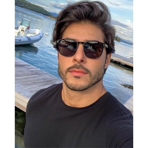 2021 Hot model brand designer men acetate sunglass high quality hot selling unisex moldel with original case fast delivery