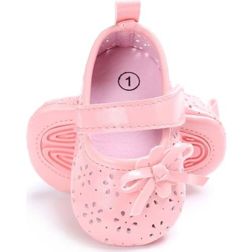 Newborn Lovely Floral Baby Toddler Girl Crib Shoes Pram Soft Sole Prewalker Anti-slip Baby Shoes 0-18M