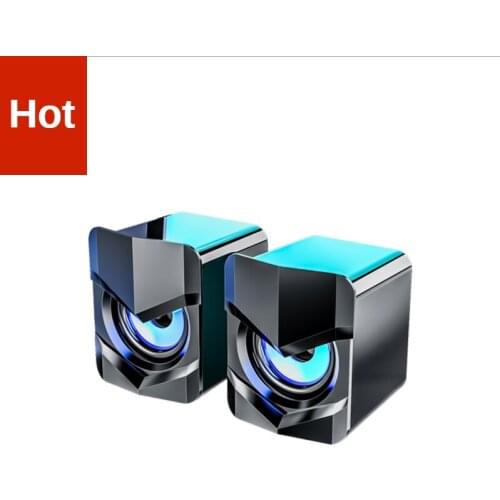 Interchangeable Laptop Small Speaker Desktop USB Multimedia Small Sound Box Office Fan Super Dynamic Bass Boost