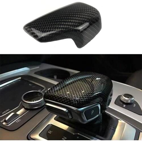 Fit for Audi s4 s5 A4 A5 Q5 Q7 2017-2019 Carbon fiber shift handle original brand new shift handle