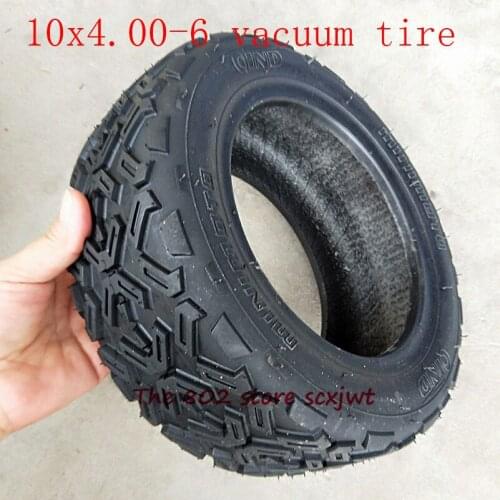 Super 10 inch vacuum tyres 10X4.00-6 tubeless tire 10*4.00-6 vacuum tyre for snow plow Go karts ATV Quad bike OFF-Road
