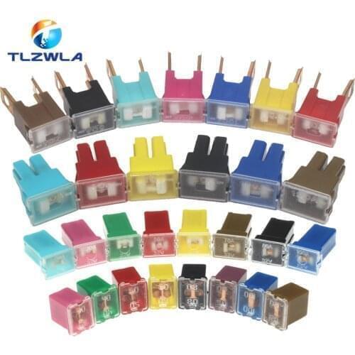 1PCS PEC LPJ Auto Fuse 32V Connecting Type Fuse 20A 30A 40A 50A 60A 80A 90A 100A 120A Square Car Fuse Box Waterproof Socket