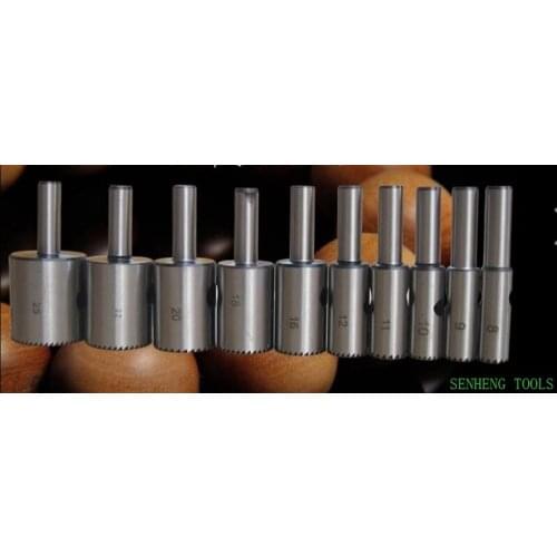 10pcs/set 8 9 10 11 12 16 18 20 22 25mm High speed fine tooth knife beads handball wooden bead forming cutter