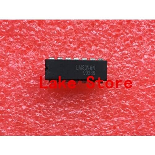 10 unids/lote LM3046N CA3046 DIP 3046
