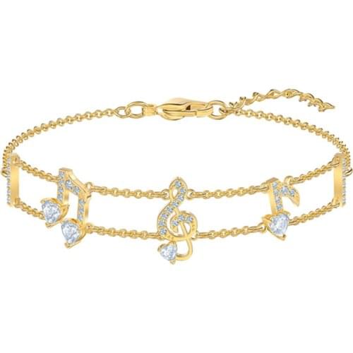 Bracelet Wonderful Women Gold Colour Mysterious Element Music Girlfriend Gift