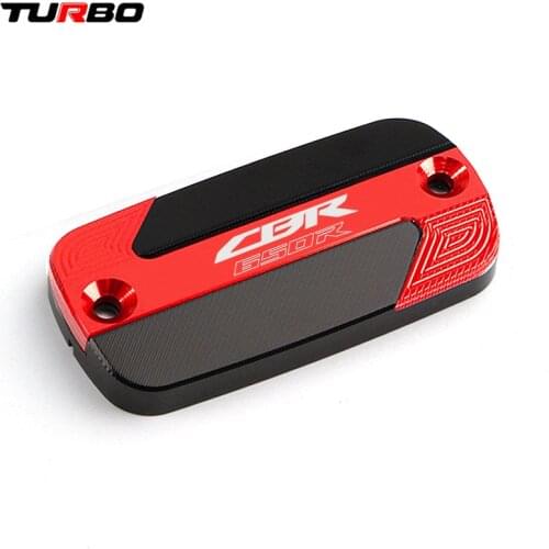 For HONDA CBR650R 2019-2020 CB650R 2019-2020 New Motorcycle CNC Aluminum Front Brake Fluid Reservoir Cap Cover