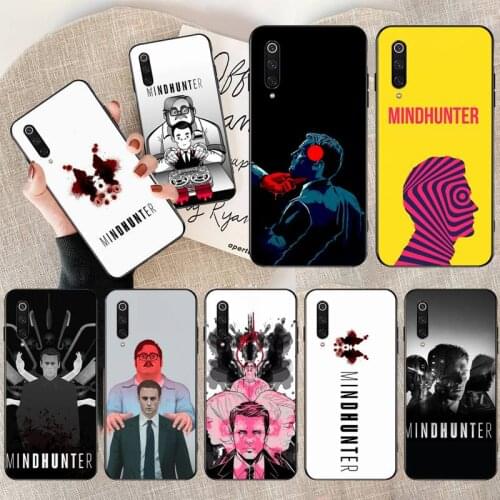 KPUSAGRT Mindhunter Season 2 poster black Phone Case Hull for Xiaomi Mi 10 Pro lite Mi9 9SE Pocophone F1 Mi 9T Pro Note 10 lite