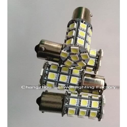 27 lamp LED machine instrument signal lamp 12V24V B15 LED socket bayonet car steering lamp energy-saving lamp A1180